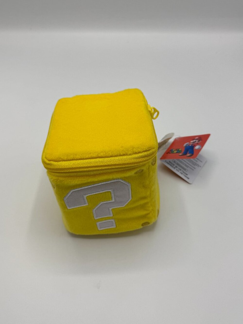 Plush - Coin Block w/ zipper, 5-inch (NEW) - Super Mario - Nintendo